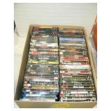 LARGE BOX OF DVDs LARGE BOX OF DVDs