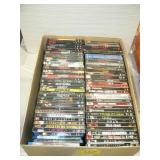 LARGE BOX OF DVDs