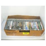 BOX OF PLAYSTATION 2 GAMES