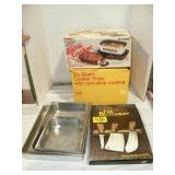 BUTCHER KNIVES SET, SLOW COOKER, COOKER FRYER,