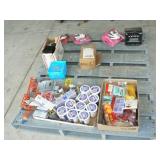 PALLET WITH FISHING GEAR, REELS, LINE, ETC. PALLET WITH FISHING GEAR, REELS, LINE, ETC.
