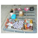 PALLET WITH FISHING GEAR, REELS, LINE, ETC.