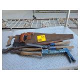 SAWS, SHEARS, CAULK GUN