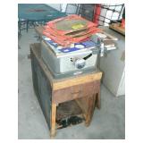 VINTAGE CRAFTSMAN TABLE SAW ON STAND, NEW EXTRA VINTAGE CRAFTSMAN TABLE SAW ON STAND, NEW EXTRA