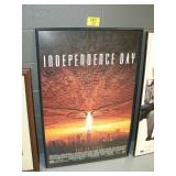 INDEPENDENCE DAY FRAMED MOVIE POSTER