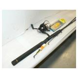 FISHING ROD AND REEL, VINTAGE LURE FISHING ROD AND REEL, VINTAGE LURE
