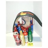 COLLECTIBLE BEER BOTTLES, MOUNT GAY RUM BAR MAT COLLECTIBLE BEER BOTTLES, MOUNT GAY RUM BAR MAT
