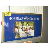 METAL HOFBRAU MUNICH ADVERTISING METAL HOFBRAU MUNICH ADVERTISING
