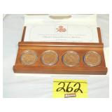 CARAVEL BRONZE COLLECTION COINS