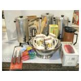 4 COFFEE POTS, HARRAH'S BEER STEINS, COFFEE 4 COFFEE POTS, HARRAH'S BEER STEINS, COFFEE