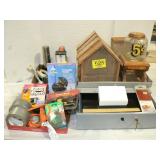 LOCKING CASH DRAWER, WOODEN DÉCOR, DOOR HARDWARE,