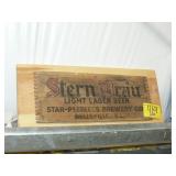 STERN BRAU BEER BELLEVILLE CRATE PANEL STERN BRAU BEER BELLEVILLE CRATE PANEL