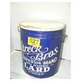 STRECK LARD CAN STRECK LARD CAN