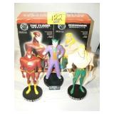 3 JUSTICE LEAGUE FIGURES (SOME DAMAGE) 3 JUSTICE LEAGUE FIGURES (SOME DAMAGE)