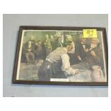 "THE HUNG JURY" FRAMED PRINT