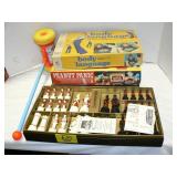 CHESS SET, GAMES, FISHER PRICE PUSH TOY