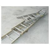 ALUMINUM STEPLADDER, ALUMINUM EXTENSION LADDER