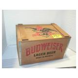WOODEN BUDWEISER BEER BOX (NOT OLD) WOODEN BUDWEISER BEER BOX (NOT OLD)