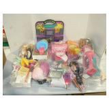 BARBIE DOLLS AND PLAYSET ACCESSORIES, FURNITURE,