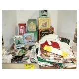 BOXED HOME DÉCOR, GLUE GUNS, CRAFT ITEMS, PRINTED