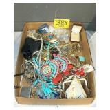 FLAT OF COSTUME JEWELRY