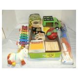 VINTAGE FISHER PRICE TOYS, ETC. VINTAGE FISHER PRICE TOYS, ETC.