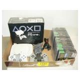 SONY PLAYSTATION ONE WITH GAMES SONY PLAYSTATION ONE WITH GAMES