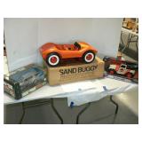 SAND BUGGY, DIECAST MERCEDES, RC JURASSIC PARK SAND BUGGY, DIECAST MERCEDES, RC JURASSIC PARK