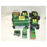 JOHN DEERE PLASTIC TOYS