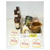 BEER COLLECTIBLES: FALSTAFF, STAG, JACK DANIELS BEER COLLECTIBLES: FALSTAFF, STAG, JACK DANIELS