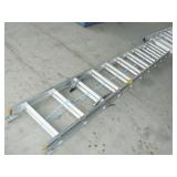 WERNER 20' ALUMINUM EXTENSION LADDER WERNER 20' ALUMINUM EXTENSION LADDER