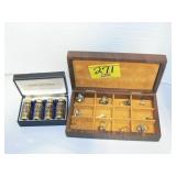 COSTUME JEWELRY, COBALT BLUE SALT AND PEPPER IN COSTUME JEWELRY, COBALT BLUE SALT AND PEPPER IN