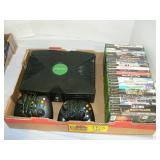 XBOX CONSOLE, GAMES, CONTROLLERS