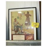 FRAMED SCHLITZ ADVERTISING FRAMED SCHLITZ ADVERTISING