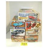 7 MODEL KITS (ALL OPENED) 7 MODEL KITS (ALL OPENED)