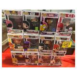 12 FUNKO POPS