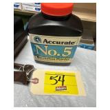 ACCURATE NO 5 POWDER. 1/2 FULL