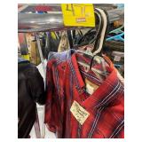 GROUP OF L/XL WRANGLER SHIRTS