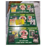 (3) SEALED 1991 SCORE BASEBALL CARD CASES