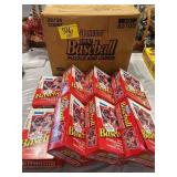 (8) CASES OF SEALED PACKS OF 1990 DONRUSS