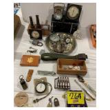 ANTIQUE TOKENS, MEYLAN STOP WATCH, ANTIQUE