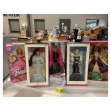 (5) BOXED BARBIE DOLLS - PISCES, CAPRICORN,