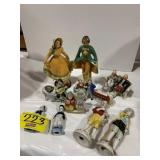 GROUP OF OCCUPIED JAPAN & PORCELAIN FIGURINES