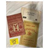 ANTIQUE MOLINE PLOW BOOKLET, 1940'S ANHEUSER