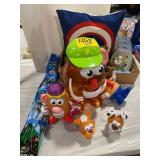 KITE SETS, MR & MRS POTATO HEAD FIGURES, CERAMIC