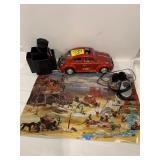 VINTAGE VOLKSWAGON BUG TOY CAR, FORT BRAVO