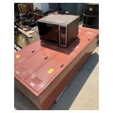 78' TALL SECTION OF MEDART BRAND METAL LOCKERS