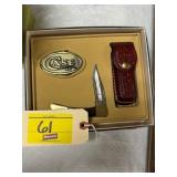 CASE XX POCKET KNIFE, SHEATH IN BOX