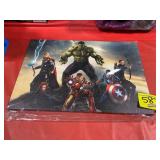 AVENGERS PRINT ON CANVAS