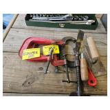 C-CLAMPS, PUTTY KNIVES